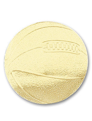 2" Gold Basketball Sticky Top