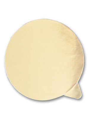 2" Gold Plain Sticky Top