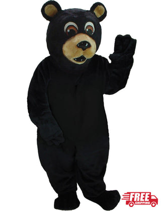 Black Bear Mascot Uniform