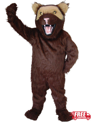 Wolverine Mascot Uniform