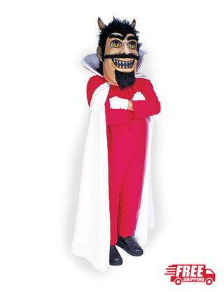 Red Devil Mascot Uniform