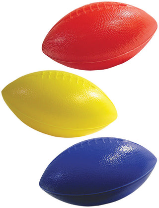 Unimprinted Plastic Footballs W/O Stripes