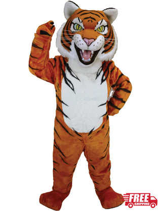 Siberian Tiger Mascot Uniform