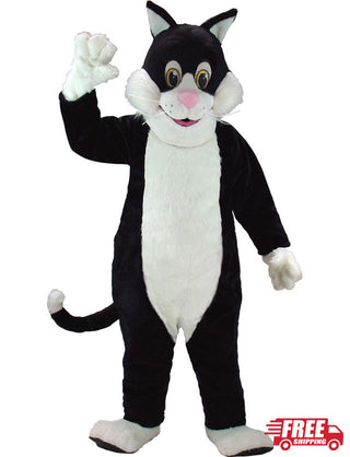 Black Cat Mascot Uniform