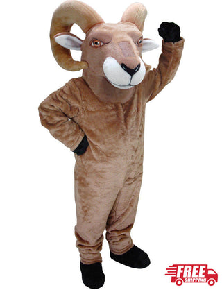 Desert Bighorn Ram Mascot Uniform