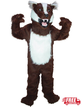 Badger Mascot Uniform