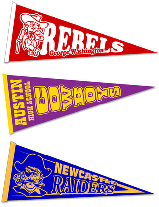 Printed 8" x 18" Pennant