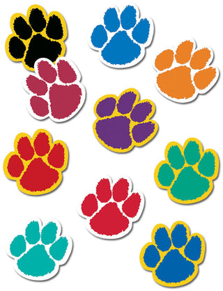 4" Vinyl Paw Stickers