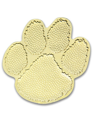 3" Gold Paw Sticky Top