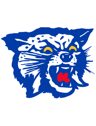 Blue Bobcat Temporary Tattoo