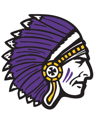 Purple Indian Temporary Tattoo