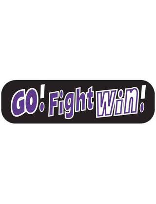 Purple Go Fight Win Spirit Strip Waterless Tattoo