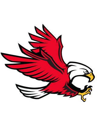 Red Eagle Temporary Tattoo