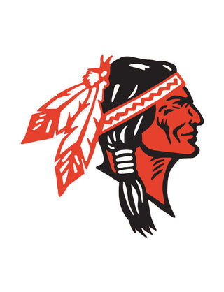 Red Indian Temporary Tattoo