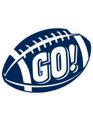 Navy Go! Football Waterless Tattoo