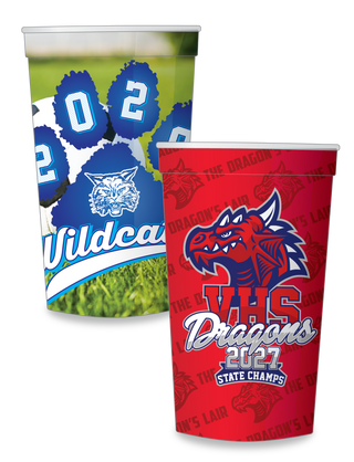 Full Color 22oz. Stadium Cups