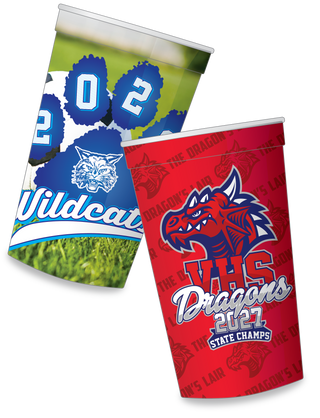 Full Color 22oz. Stadium Cups