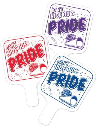 Stock "Can't Hide Our Pride" Fan