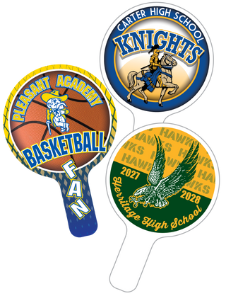 Full Color Circle Fan