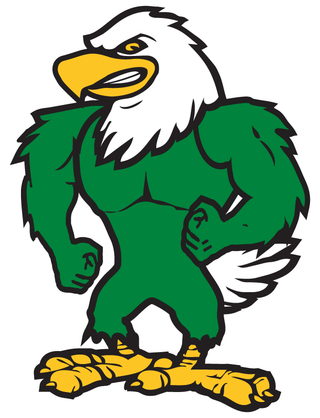 Green Eagle Temporary Tattoo