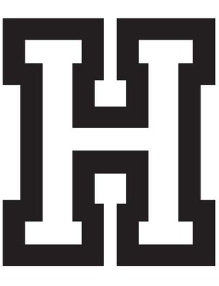 Letter H Temporary Tattoo