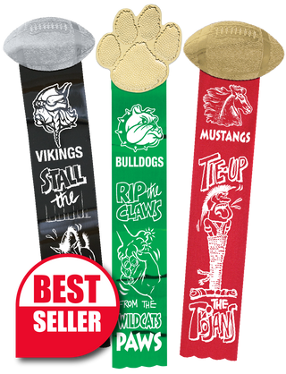 Metallic 2" x 10" Game Ribbon