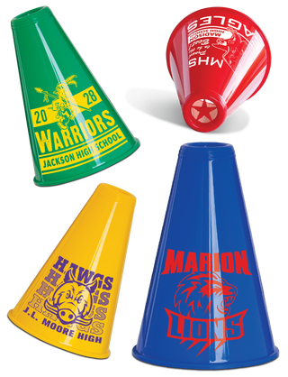 Printed Megaphones