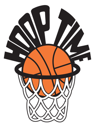 Hoop Time Basketball Temporary Tattoo