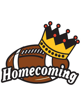 Homecoming Football Temporary Tattoo