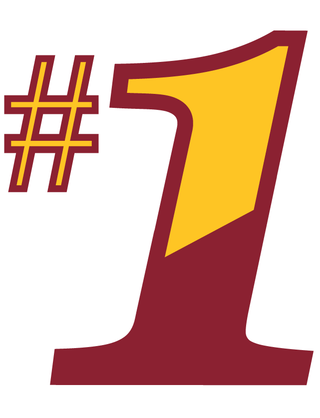 Maroon & Gold #1 Temporary Tattoo