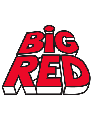 Big Red Temporary Tattoo