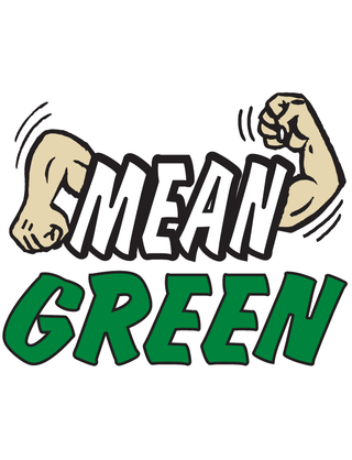 Mean Green Temporary Tattoo