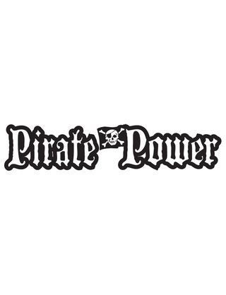 Pirate Power Spirit Strip Temporary Tattoo