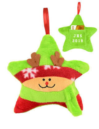 Reindeer Star Christmas Ornaments