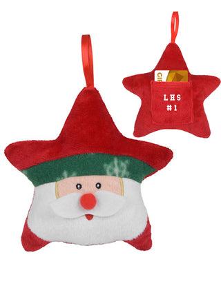 Santa Star Christmas Ornaments