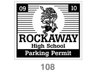 Static Parking Permit Decal