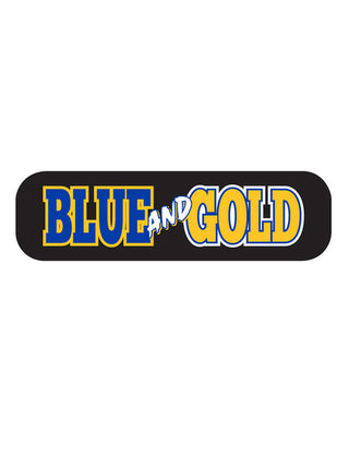 Blue and Gold Spirit Strip Waterless Tattoo