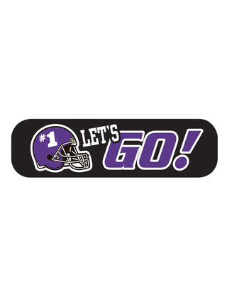 Let's Go! Waterless Tattoo-Purple