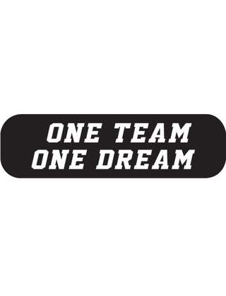 One Team One Dream Spirit Strip Waterless Tattoo