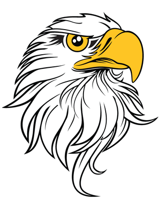 Eagle Waterless Tattoo