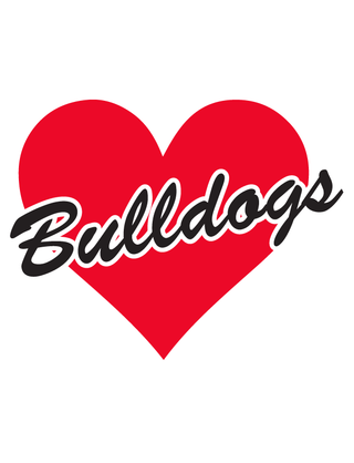 Bulldogs Heart Waterless Tattoo