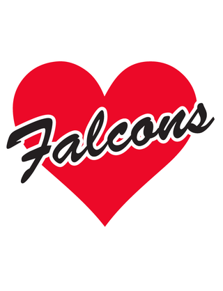 Falcons Heart Waterless Tattoo