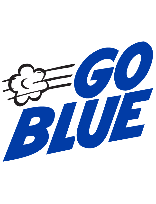 Go Blue Waterless Tattoo - Boosters Incorporated