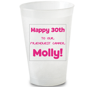Preview of Custom Frosted 20 oz Cups