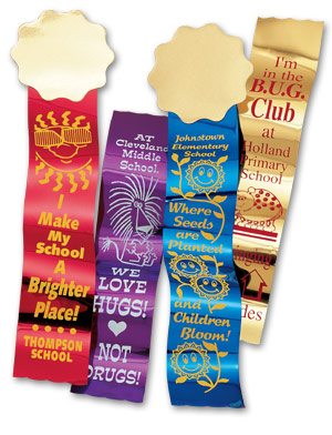 Metallic Recognition Ribbon