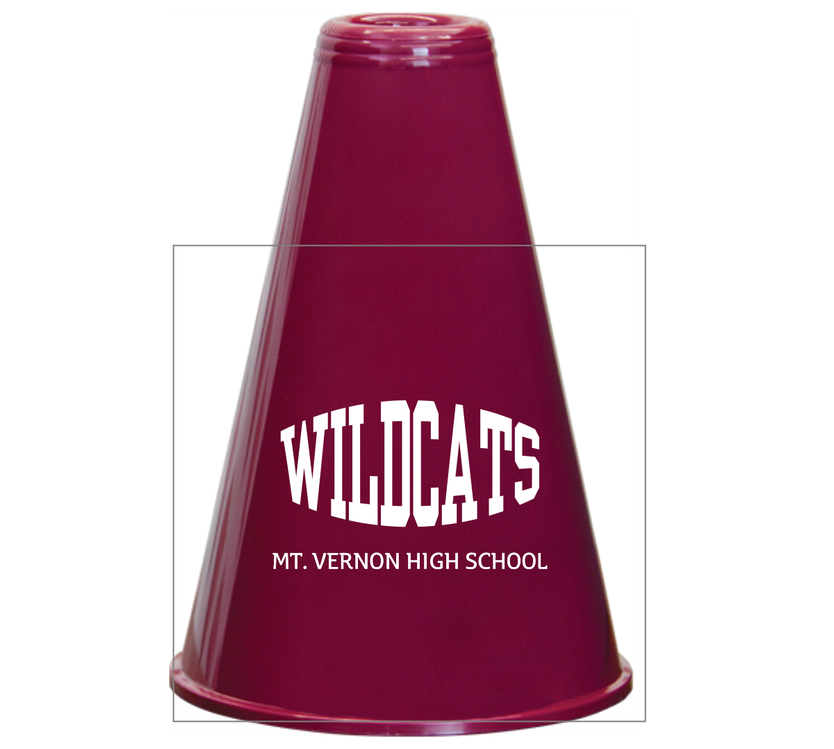 Custom Printed Megaphones - Boosters Incorporated