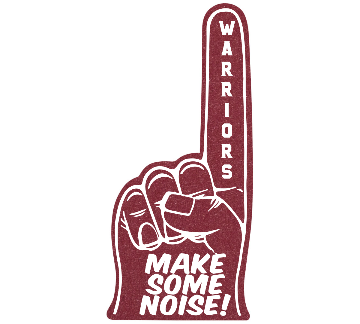 Custom 18″ Foam Hand - Boosters Incorporated