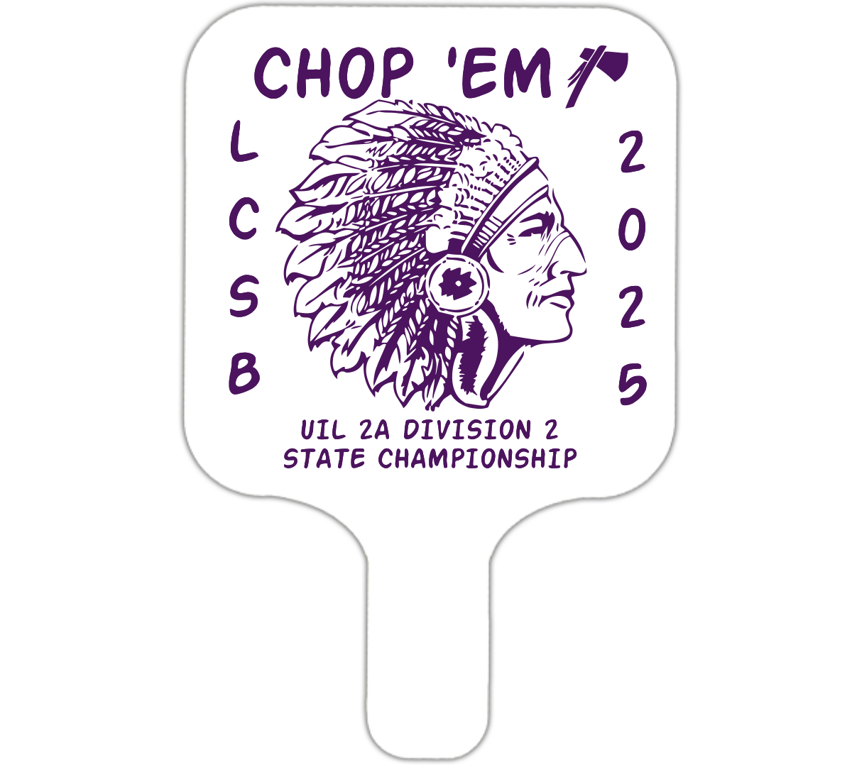 Custom Fan Fans - Square - Boosters Incorporated