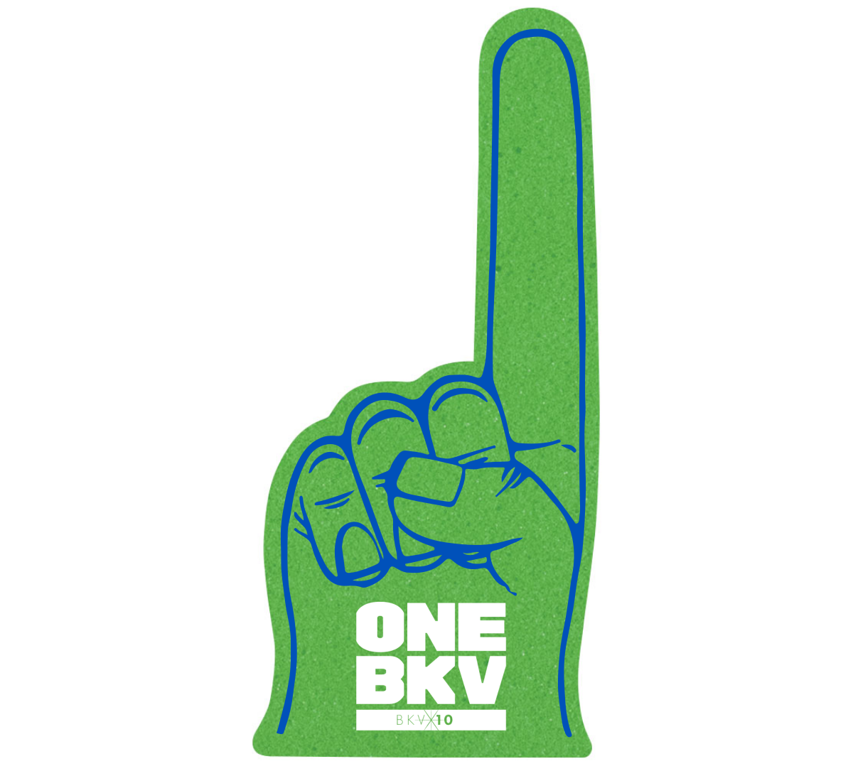 Custom 18″ Foam Hand - Boosters Incorporated