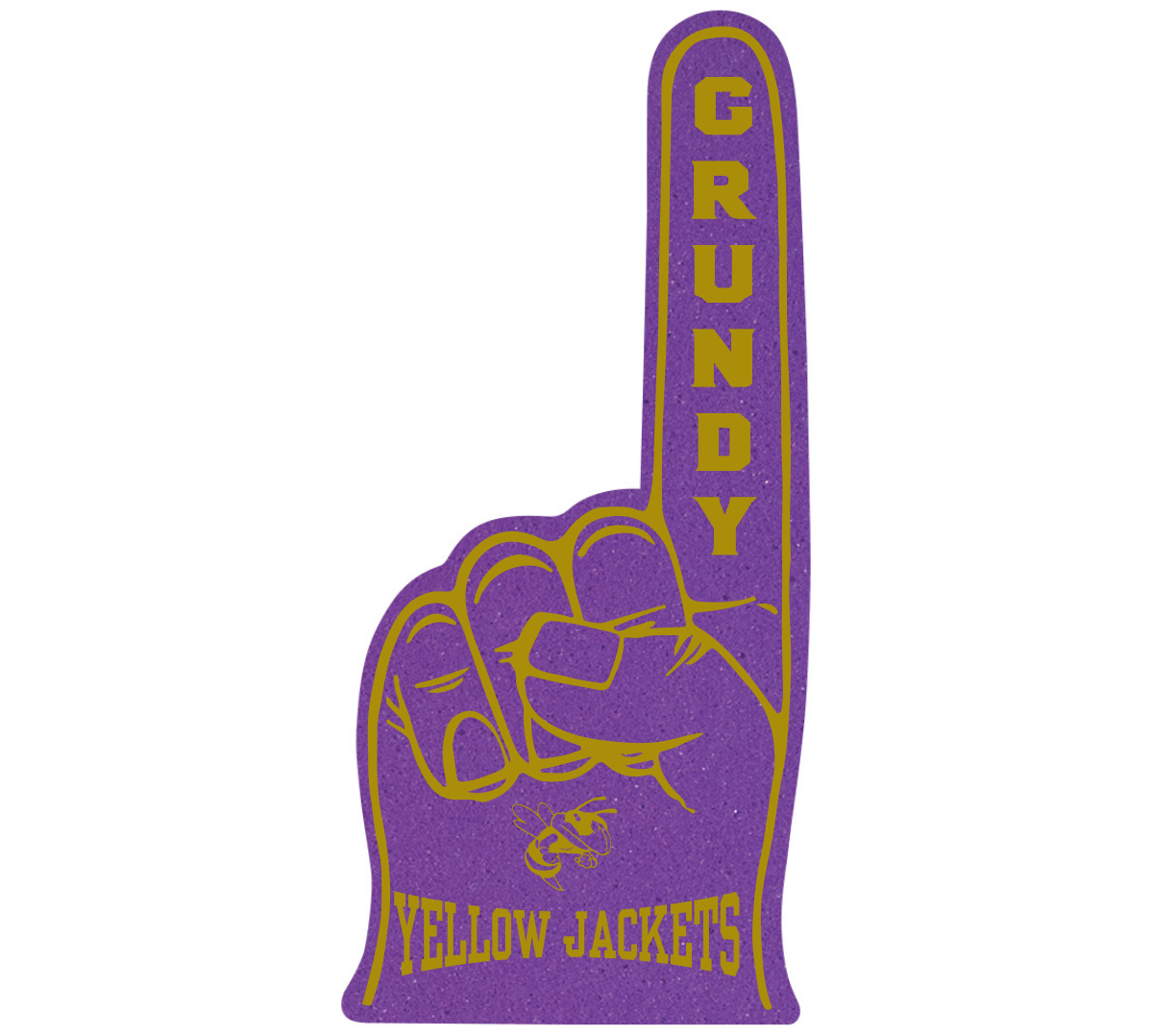 Custom 18″ Foam Hand - Boosters Incorporated